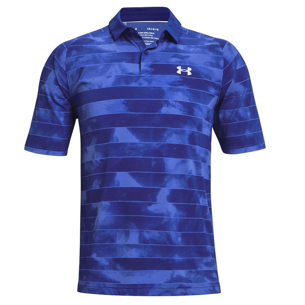 Under Armour Mens Iso-Chill Fog Stripe Polo – Golf Warehouse NZ