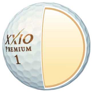 XXIO Premium Gold Golf Balls V6 - Dozen