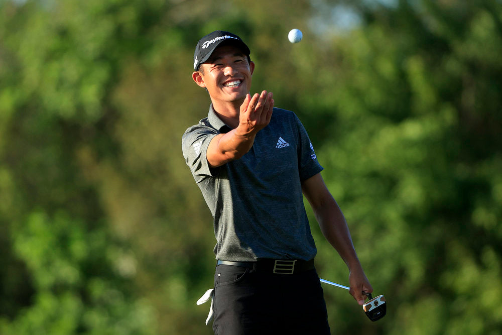MORIKAWA COLLECTS HIS FIRST WORLD GOLF CHAMPIONSHIP PLAYING TAYLORMADE'S NEW TP5 BALL