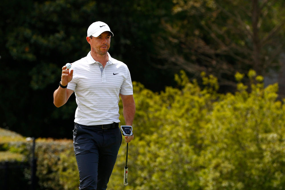 RORY MCILROY COLLECTS THIRD WELLS FARGO CHAMPIONSHIP PLAYING TAYLORMADE TP5X GOLF BALL