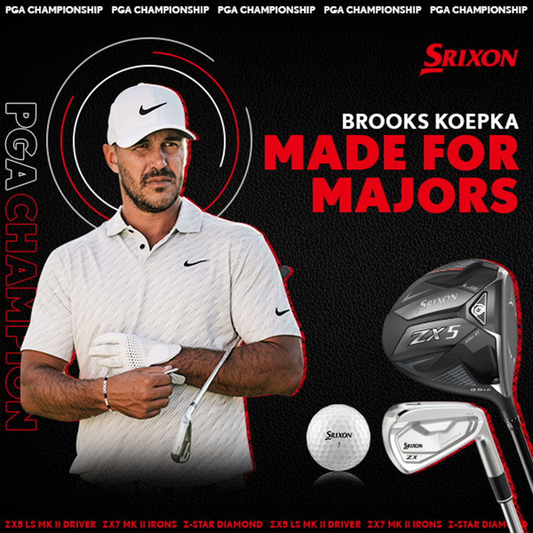 BROOKS KOEPKA WINS FIFTH MAJOR AND THIRD PGA CHAMPIONSHIP WITH  SRIXON AND CLEVELAND GOLF CLUBS IN THE BAG