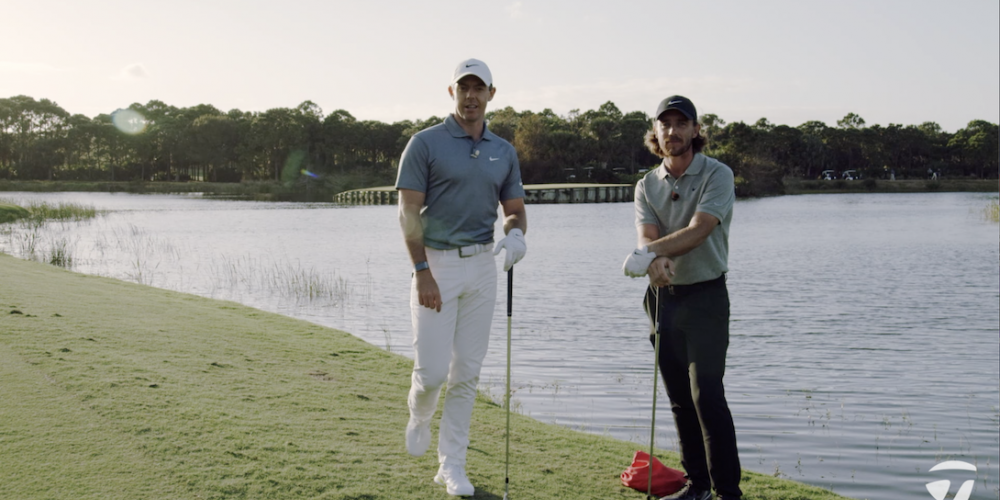 Rory McIlroy & Tommy Fleetwood Water Skipping Challenge