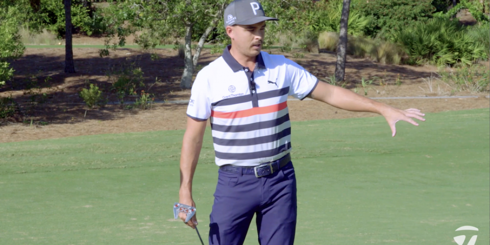 How Rickie Fowler Uses Pix Golf Balls on the Green