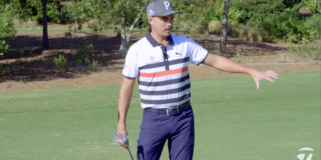 How Rickie Fowler Uses Pix Golf Balls on the Green