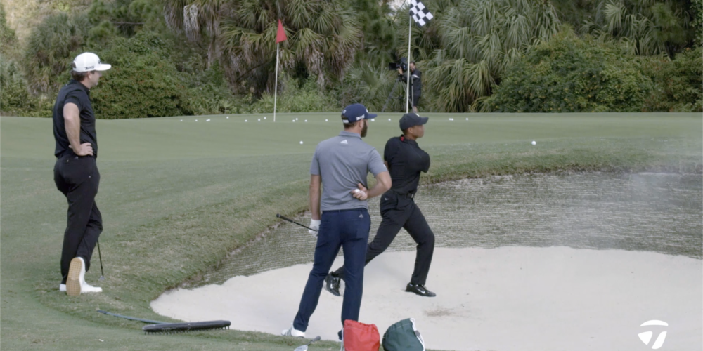 Tiger Woods & Dustin Johnson Explain Bunker Shots & Chips