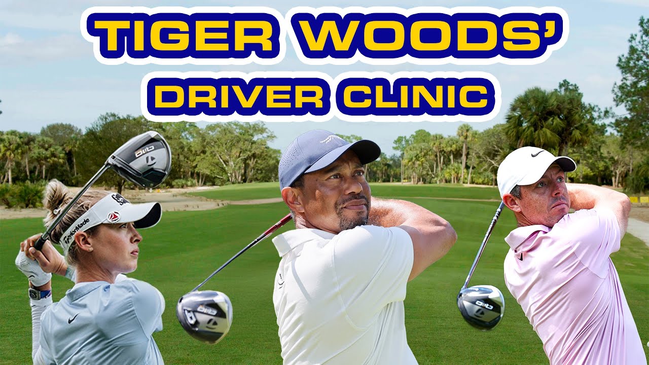 Tiger Woods' Driver Clinic With Rory & Nelly