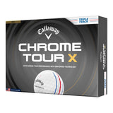 Callaway Chrome Tour X '26 Triple Track Golf Balls - Dozen