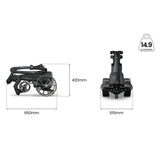 Motocaddy M7 GPS Remote '26 Electric Trundler - w 28V Lithium Ultra Battery