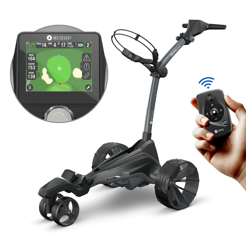 Motocaddy M7 GPS Remote '26 Electric Trundler - w 28V Lithium Ultra Battery