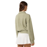 Travis Mathew Ladies Printed Skyloft Soft Echo Half Zip