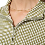 Travis Mathew Ladies Printed Skyloft Soft Echo Half Zip