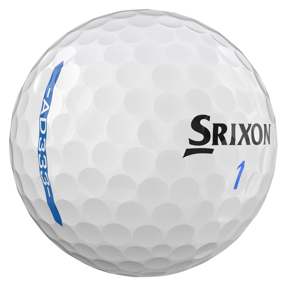 Srixon AD333 Golf Balls V12 - 3 Dozen White