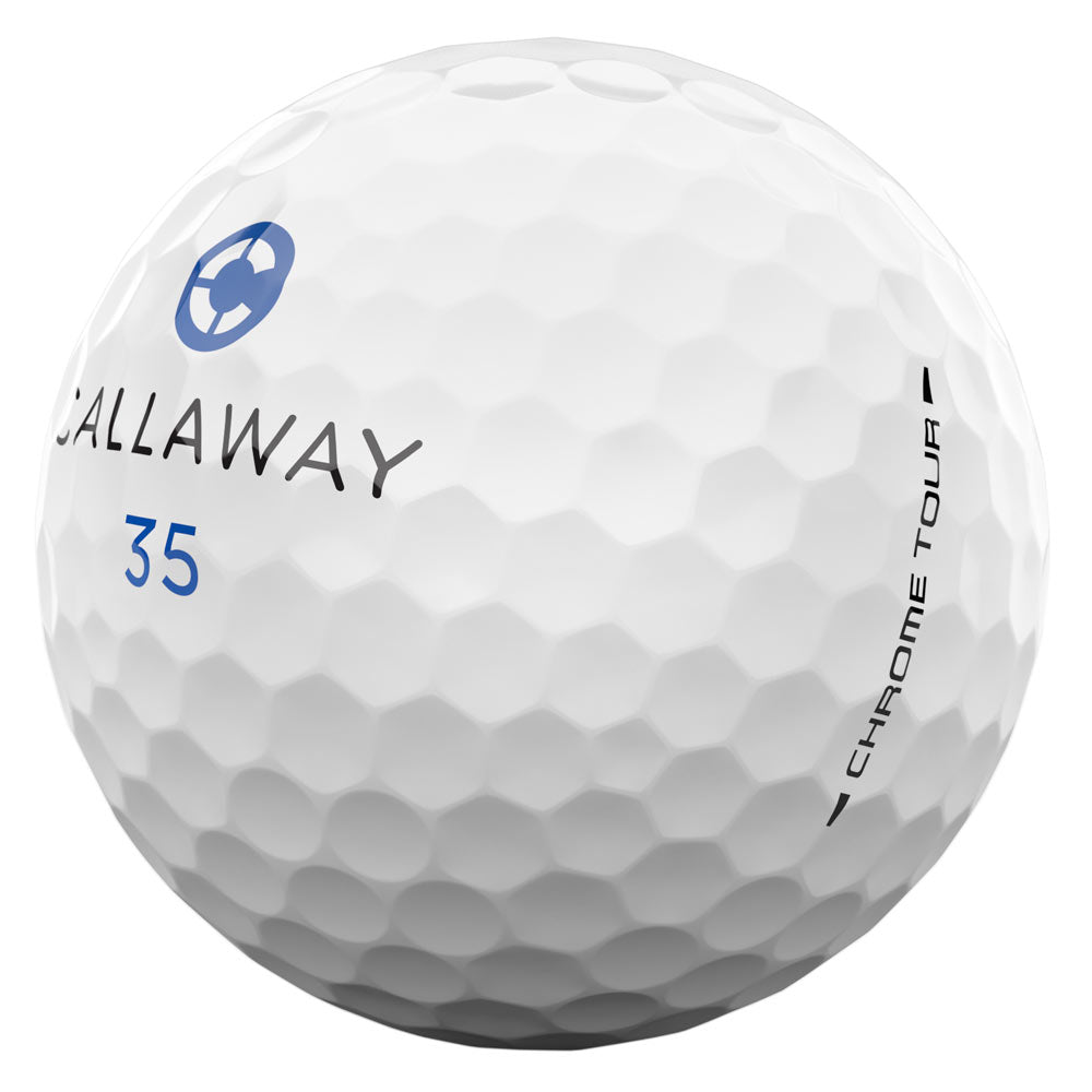 Callaway Chrome Tour '26 Retro Golf Balls - Dozen