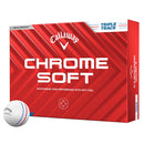 Callaway Chrome Soft '24 Triple Track Golf Balls - Dozen