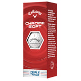 Callaway Chrome Soft '26 Triple Track Golf Balls - Dozen
