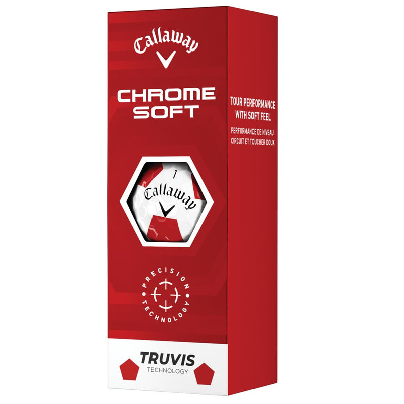 Callaway Chrome Soft Truvis Golf Balls '22 - Dozen