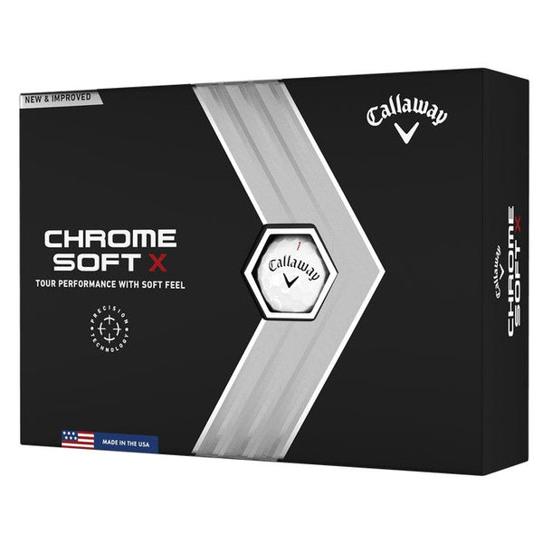 Callaway Chrome Soft X  Golf Balls '22 - Dozen