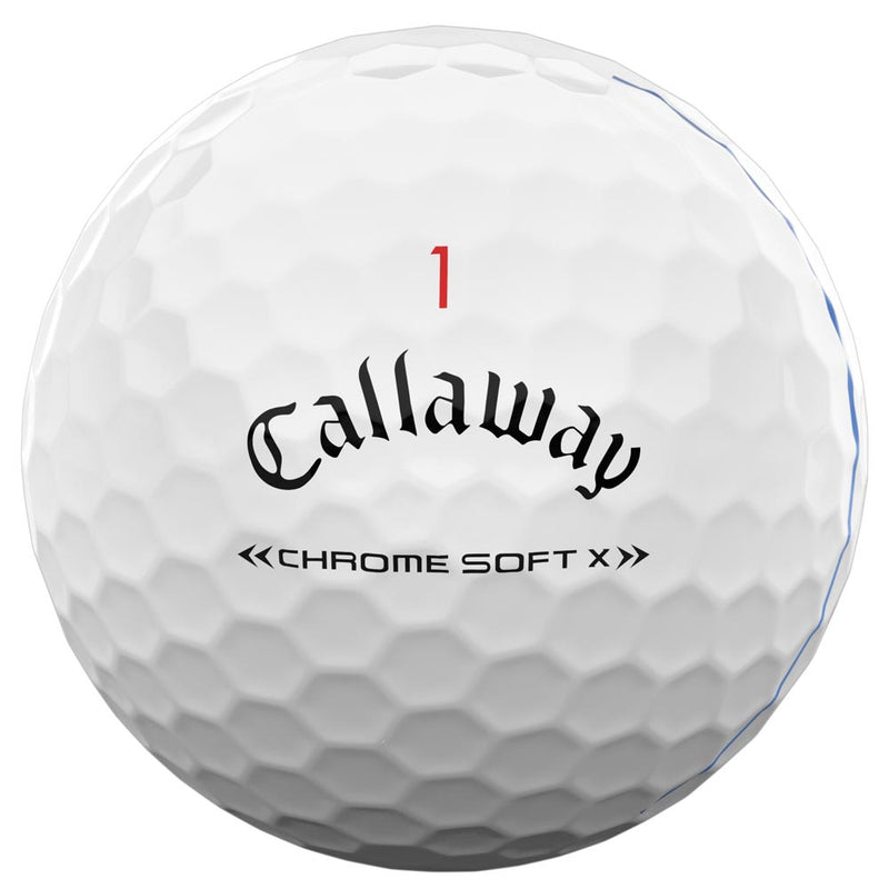 Callaway Chrome Soft X Triple Track Golf Balls '22 - Dozen