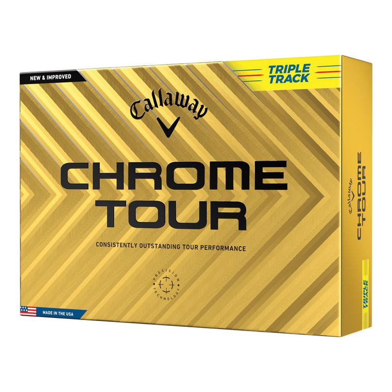 Callaway Chrome Tour '24 Triple Track Golf Balls - Dozen