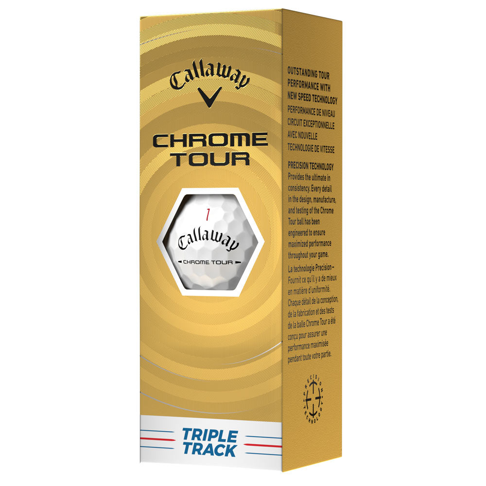Callaway Chrome Tour '26 Triple Track Golf Balls - Dozen
