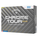 Callaway Chrome Tour Triple Diamond '25 Triple Track Golf Balls - Dozen
