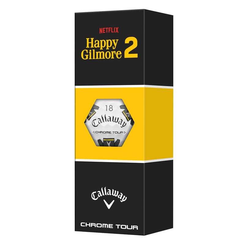 Callaway Chrome Tour Tru-Vis Happy Gilmore 2 Jersey Golf Ball Dozen