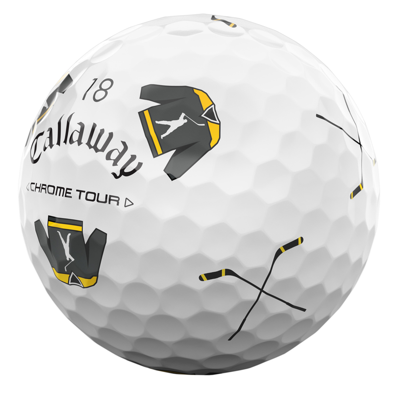 Callaway Chrome Tour Tru-Vis Happy Gilmore 2 Jersey Golf Ball Dozen