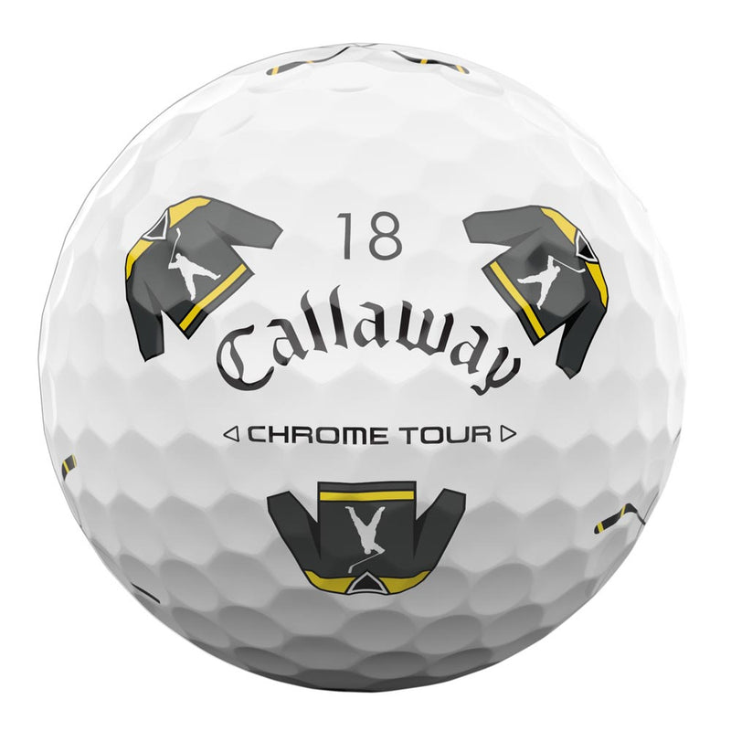 Callaway Chrome Tour Tru-Vis Happy Gilmore 2 Jersey Golf Ball Dozen