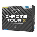 Callaway Chrome Tour X '24 Triple Track Golf Balls - Dozen