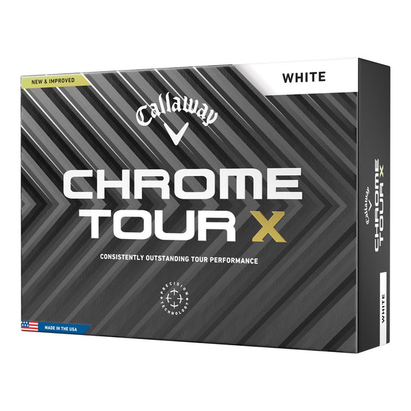 Callaway Chrome Tour X Golf Balls - Dozen