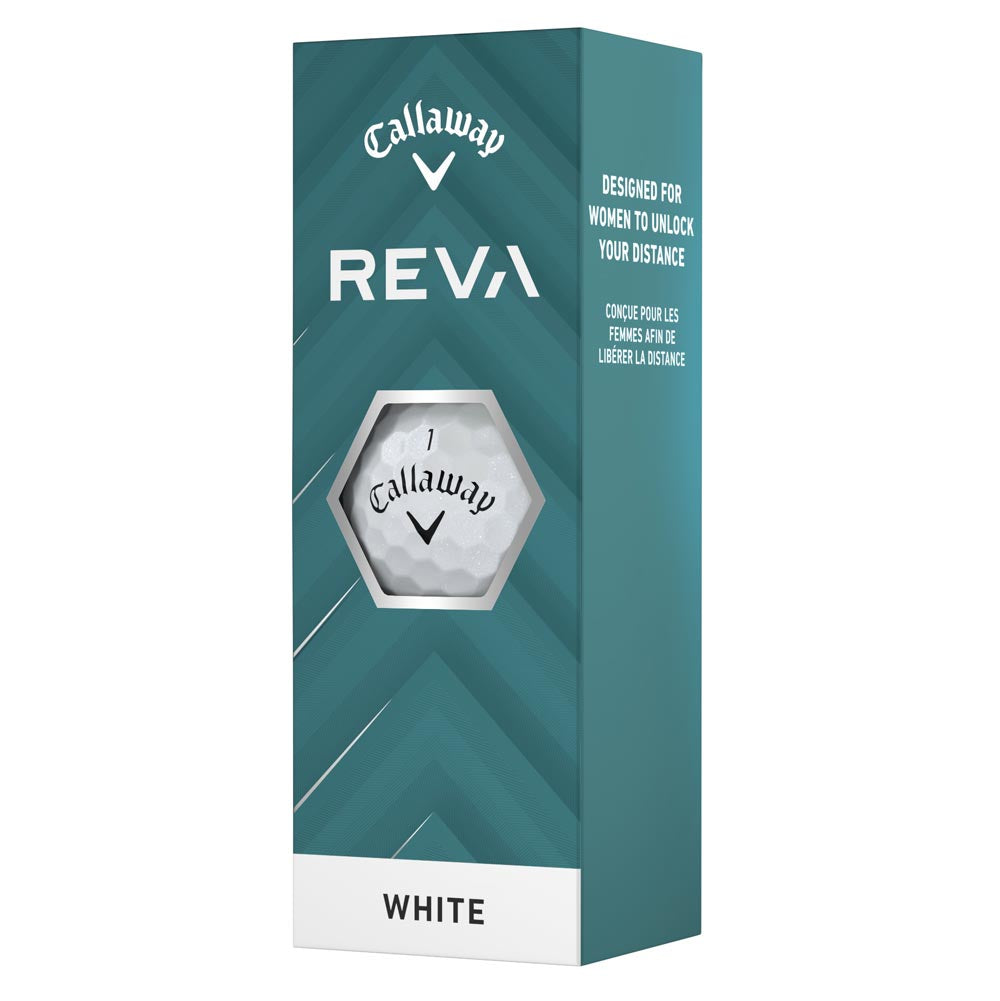 Callaway Ladies Reva Pearl Golf Balls '25 - Dozen