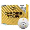 Callaway Limited Edition Chrome Tour TRUVIS Daffodil Golf Ball - Dozen