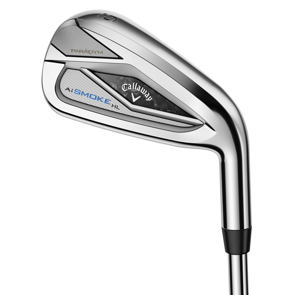 Set De Fers Callaway PARADYM Ai SMOKE HL 5-PW+AW - Shafts Graphite MMT 95 Rigide - Droitier +1/2 Pouce