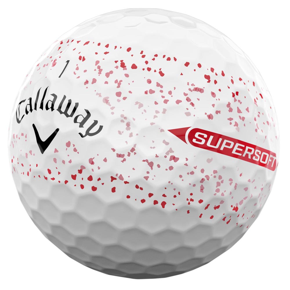 Callaway Supersoft Splatter '25 Golf Balls - Dozen