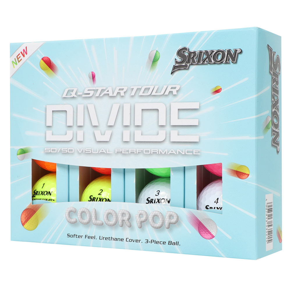 Srixon Q-STAR Tour 6 Divide Golf Balls - Dozen