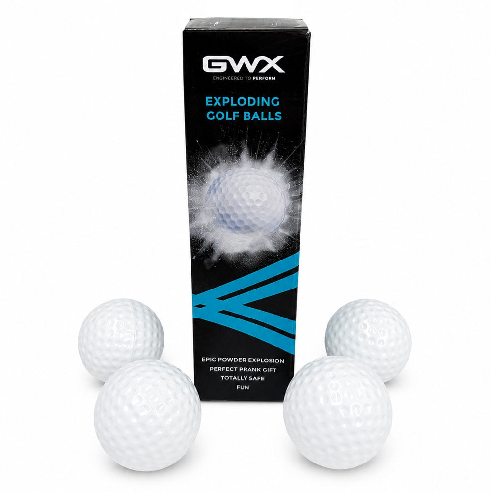 GWX Exploding Golf Balls (4pk)