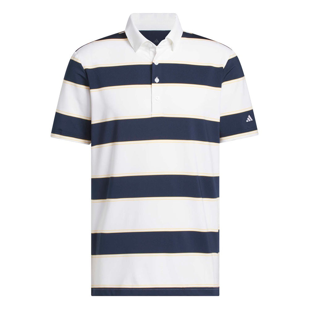 adidas Mens Ultimate 365+ Jumbo Stripe Climacool Polo