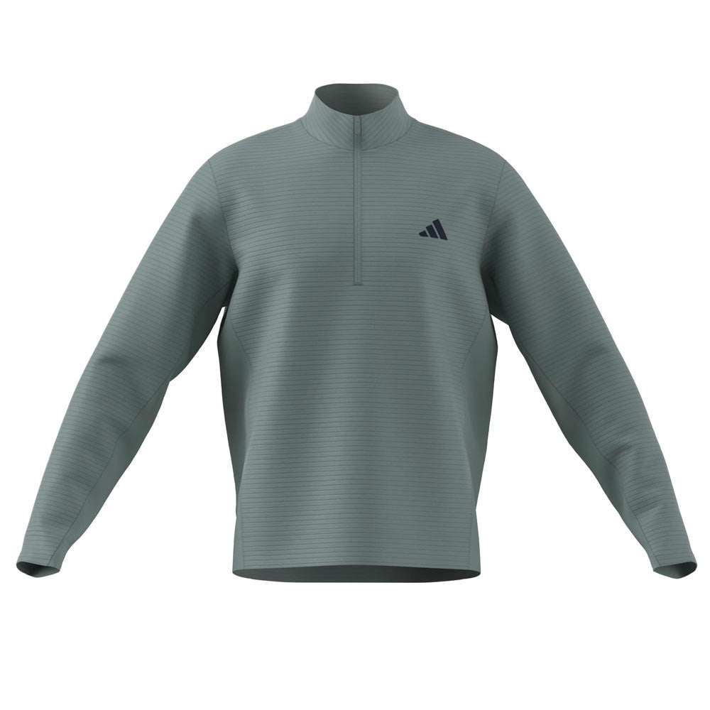 adidas Mens Ultimate365 DWR Textured 1/4 Zip Pullover '26 – Golf