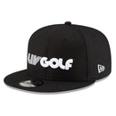 'Liv Golf' Black 9FIFTY Snapback Adjustable Cap