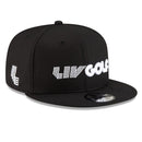 'Liv Golf' Black 9FIFTY Snapback Adjustable Cap