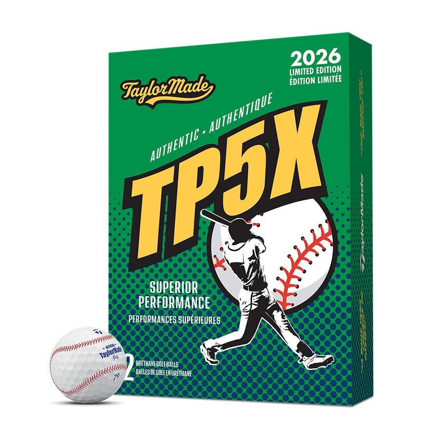 TaylorMade TM26 TP5x Pix Baseball Golf Balls Dozen