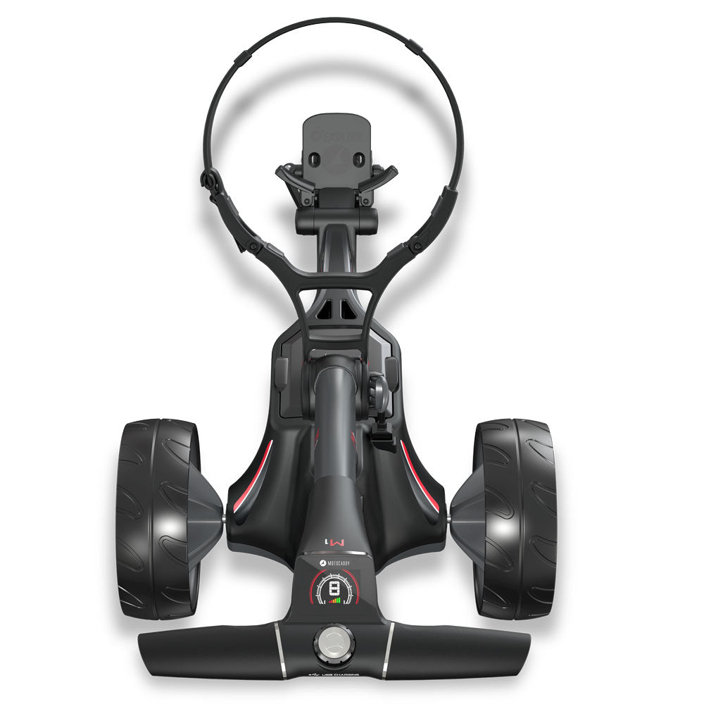 Motocaddy M1 Graphite Heritage Electric Trundler - w/ Lithium Standard battery