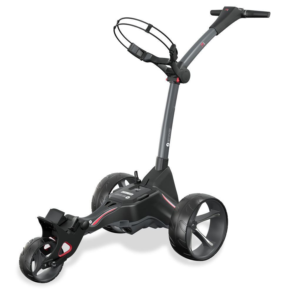 Motocaddy M1 Graphite Heritage Electric Trundler - w/ Lithium Standard battery
