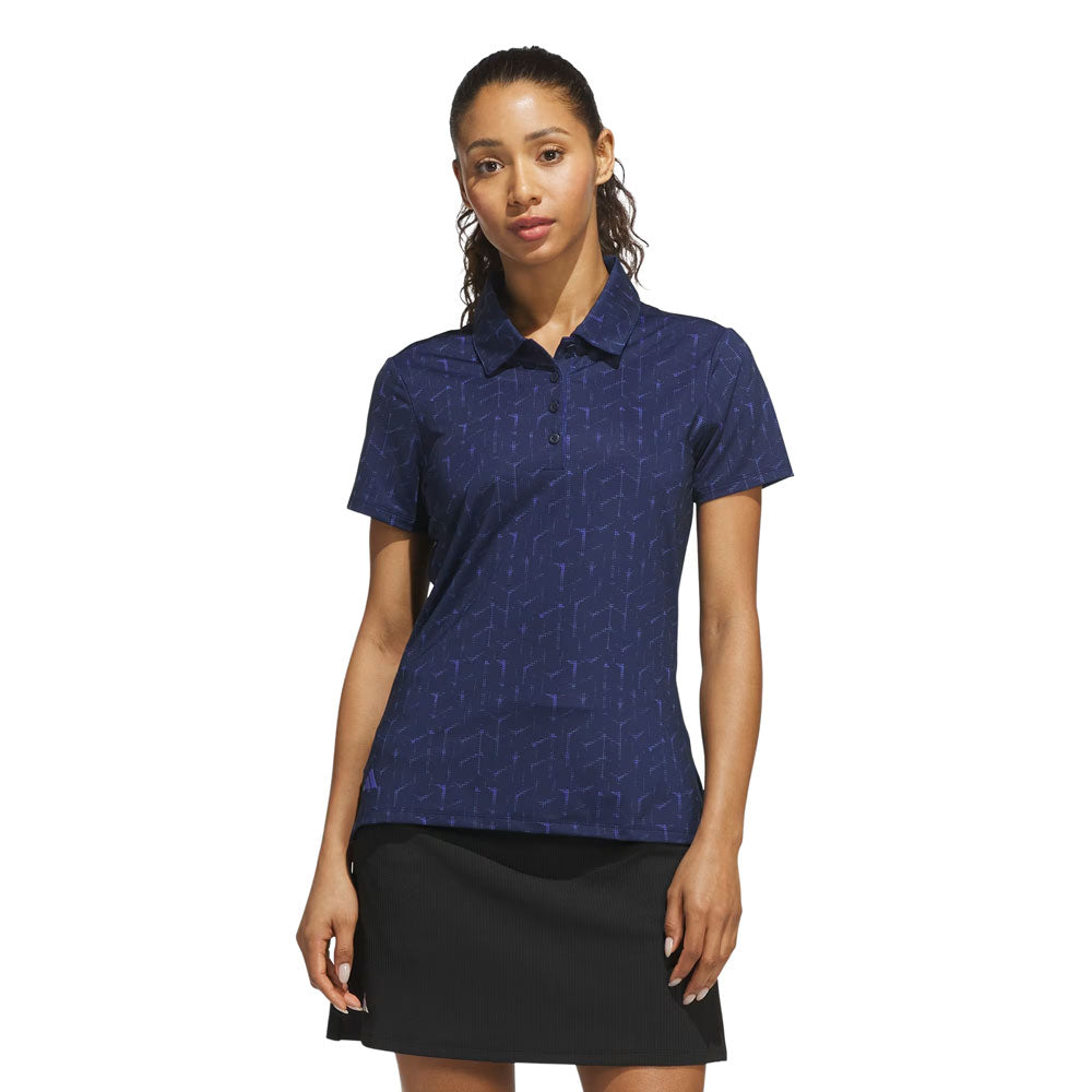 adidas Ladies Performance Printed Polo