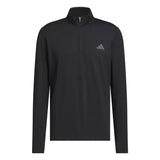 adidas Mens Performance Texture Quarter-Zip Sweatshirt