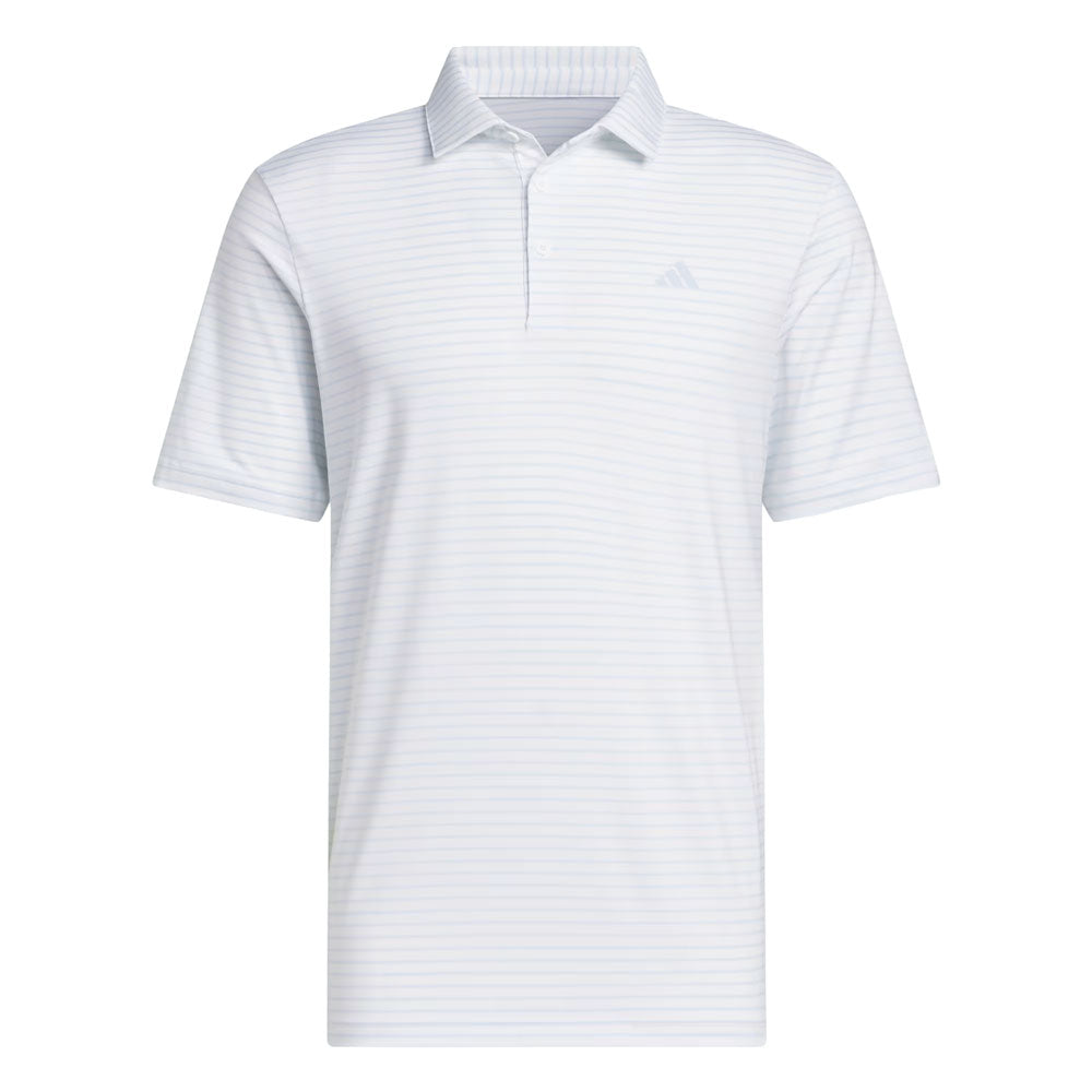 adidas Mens Performance Two-Colour Stripe Polo Shirt '26