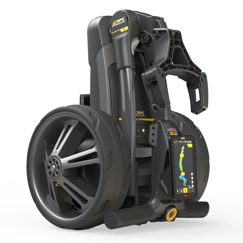 Powakaddy CT12 GPS EBS Gun Metal '25 Electric Trundler with XL Lithium Battery