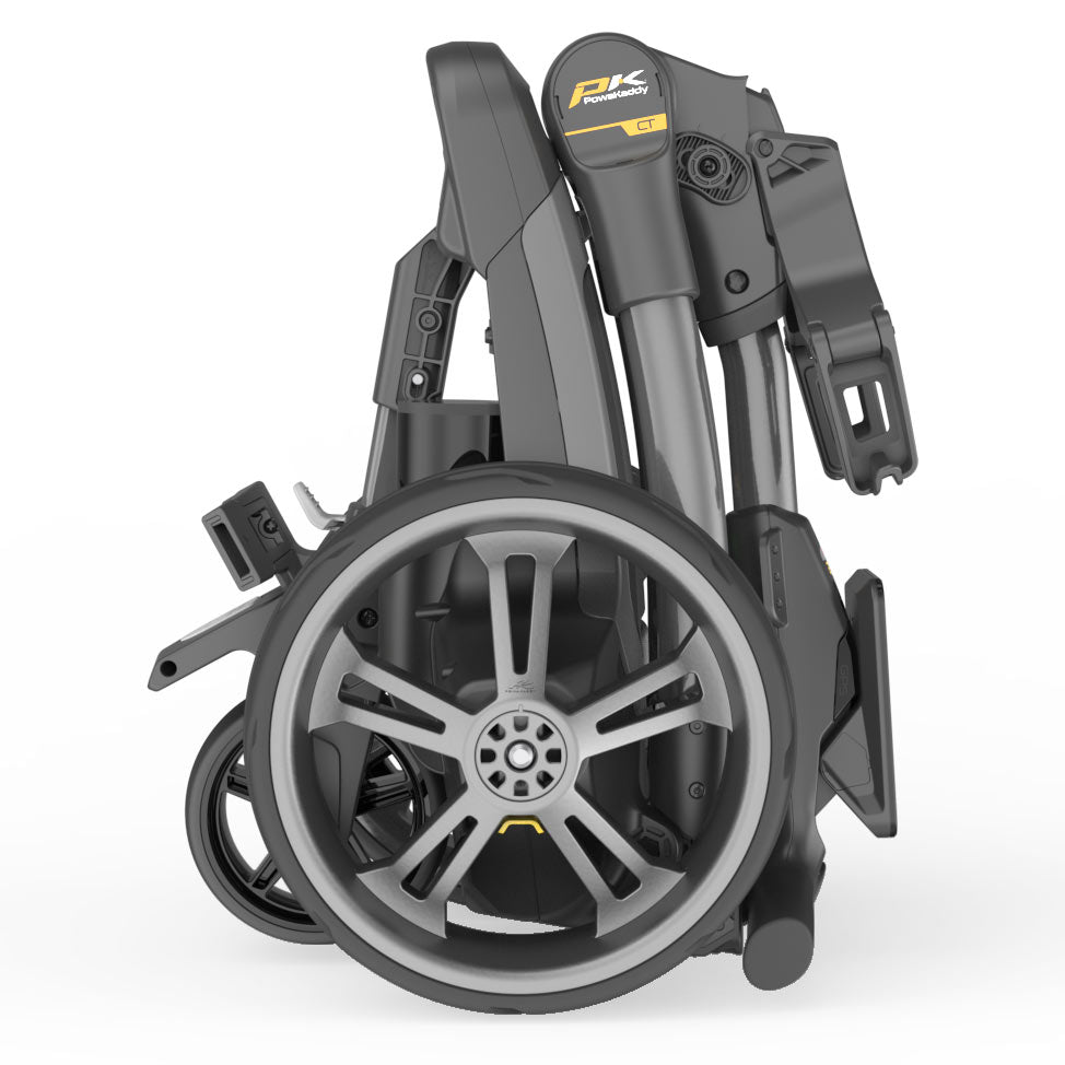 Powakaddy CT12 GPS EBS Gun Metal '25 Electric Trundler with XL Lithium Battery