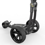 Powakaddy CT2 Stealth Black '25 Electric Trundler with 18 Hole Lithium Battery