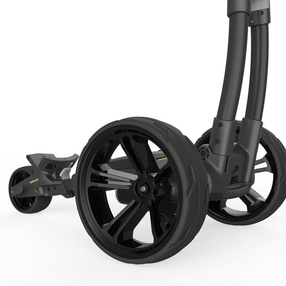 Powakaddy CT2 Stealth Black '25 Electric Trundler with 18 Hole Lithium Battery